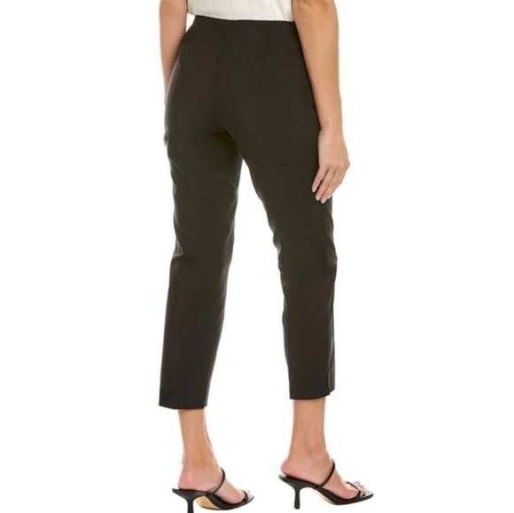 Lafayette 148 Stanton Slim Ankle Pant Black Wool Blend Size 6 Dress Pants Slacks - Picture 8 of 8